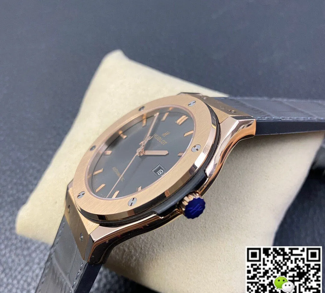 Hublot Classic Fusion 542.OX.7081.LR 42MM WWF Factory 1:1 Best Edition Replica Watch Gray Strap